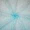 Light Blue Nylon Cotton Floral Crochet Lace Knit Fabric By the Yard